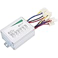 Luqeeg Motor Speed Controller, 48V 500W Motor Brushed Controller Box for Electric Scooter