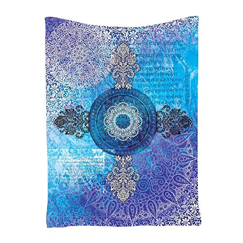 Ularma Dreamcatcher Tribal Wandteppiche 145*180cm Gobelin Polyester Wandbehang (C)