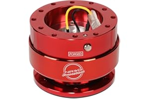 NRG Steering Wheel Quick Release Kit - Gen 2.0 - Red - Part # SRK-200RD by NRG Innovations