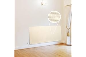Safetots Dual Fabric Premium Radiator Cover, 70cm x 100cm, Protective Fabric Radiator Cover for Water Filled Radiators, Reduce Risks of Bumps and Hot to Touch Radiators, Baby and Toddler Safety