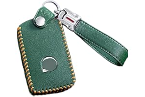 ontto Funda de piel para llave de coche compatible con Volvo XC40 XC60 XC90 XC70 S60 S80 S90 C30 V70 V90 T5 T6 T8 2017-2020, mando a distancia