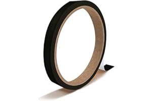 GREENSTIK MATERIALS Vinyl Pinstripes | Self Adhesive | 10mm x 10 Metre | Car | Motorbike | Vehicle Graphics & Detailing | Personalised Decal | Garage | Mechanic | DIY Design | Detailing | Trimming… (Black)