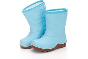 EUXTERPA Thermo Wasserdichte Kinder gummistiefel Anti-Rutsc Mädchen Stiefel Junge Warme Schuhe