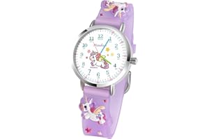 Maukoo Orologio Bambini, Orologio Quarzo in Cartone Animato 3D, Orologio da Polso per Ragazzi e Ragazze, Orologio Bambini Impermeabile 30 M Insegnamento con Cinturino in Silicone
