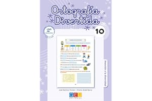 Ortografía divertida 10 / Editorial GEU / 4º Primaria / Mejora la ortografía / Recomendado como apoyo / Con actividades sencillas de repaso