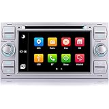 iFreGo Radio de Coche con Pantalla táctil de 7 Pulgadas y 2 DIN para Ford Focus, para C-MAX, para S-MAX, para Galaxy, Fusion,