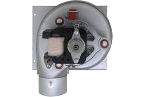 ROOWARMER Ventilador caldera biomasa 220v extractor radial ventilador centrifugo estufa pellets extractor humos chimenea industrial