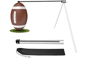 Windspeed Fußball Kicking Tee, Metall Fußball Tee Halter Kicking Stand für Feld Tor Kickers Tee Ständer Halter Faltbar Fußballfeld Tor Platz Kicks Halter für Kickoff Training