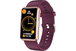 Cloudpoem Orologio Contapassi da Polso per Donna Uomo Bambini Anziani Senza Cellulare Senza APP Orologio Fitness Semplice 1.47 Pollici Impermeabile IP68 Activity Tracker Conta Calorie KM Cronometro