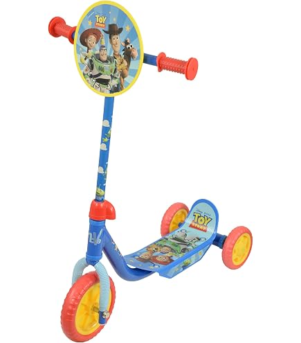 Smoby Cars – Trottinette 2 Roues Pliable, Roues Silencieuses, Guidon Réglable Jusqu’à 83 Cm, Dès 5 Ans – Rouge – 750337