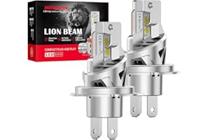 ‎NUROTA NUROTA H4 Scheinwerferlampe Auto Super Hell Weiß - Extra Langlebig & Energieeffizient - Canbus Fehlerfrei - ECE Zugelassen Plug & Play (H4 6000K)