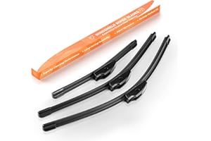 GEARMONSTER Juego de limpiaparabrisas delantero y trasero para VW Golf 4/IV 1997-2005 (juego de 3: 480 mm/530 mm/330 mm)