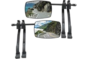 TINMAGI 2pcsWohnwagenspiegel universal,Außenspiegel wohnwagen,Caravanspiegel Spiegel für alle gängigen Fahrzeugtypen Auto, Wohnmobil, Wohnwagen