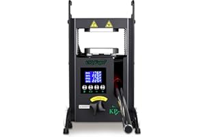 LTQ Vapor Rosin Presse 4 Tonnen Maschine 600 W Kolophonium-Extraktionsmaschine KP-4 für Kolophonium und getrocknete Blumen mit Temperaturregelung