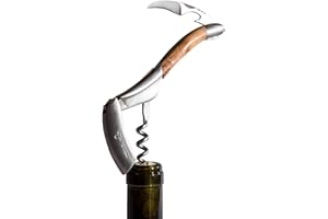 Laguiole en Aubrac Sommelier, Kellnermesser, Wacholder, Edelstahl matt, Original aus Frankreich