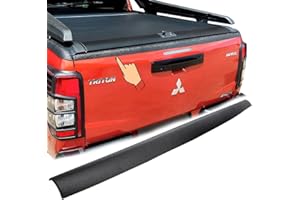 ‎JHCHAN JHCHAN Tailgate Boot Sill Protector Cover for Mitsubishi L200 Triton 2019 2020 2021 2022 2023 Pickup Double Cabin Super Cabin Extra Cabin King Cabin