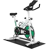 Micyox MX87 Cyclette, Resistenza Magnetica Cyclette da Camera con Volano da 12kg, Monitor Multifunzionale, Sensore di Frequen