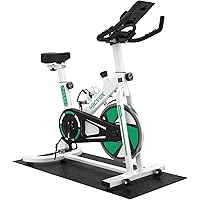 Micyox MX87 Cyclette, Resistenza Magnetica Cyclette da Camera con Volano da 12kg, Monitor Multifunzionale, Sensore di Frequen