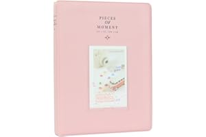 Anter 128 Tasche Mini Album Fotografico Compatibile con Fujifilm Instax Mini 11 8 8+ 9 7s 25 26 50s 70 90 Fotocamera istantanea e targhetta Nome