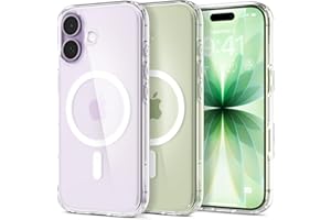 Spigen Cover per iPhone 17, Ultra Hybrid MagFit, Compatibile con MagSafe [Tecnologia DuraClear] - Clear White