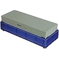 Norton Waterstone, 220 grit, 1" x 3" x 8" in Blue Plastic Hinged Box by Norton Abrasives - St. Gobain