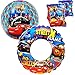 Produktbild alles-meine.de GmbH Set _ Schwimmflügel & Schwimmring + Ball -  Disney Cars - Auto  - inkl. Name - aufblasbar - 2 bis 6 Jahre - Schwimmärmel jeweils 2 Luftkammern ! - Schwimmhi..