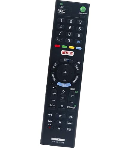 ALLIMITY Telecomando Sostitutivo RM-ED044 Per TV Sony Bravia KDL-40EX720, KDL-46HX820, KDL-32CX520 E Altri Modelli