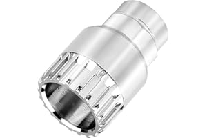 Smomend Chiave per Cuscinetto Interno della Bicicletta, Strumento di Rimozione per Movimento Centrale Bici a 20 Denti, Compatibile con Pedivella Standard Square Tapered, Connettori 1/2"