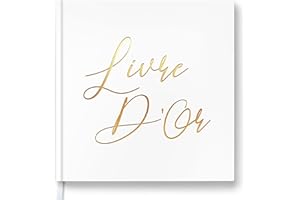 Hyggartn Livre d'or de mariage, livre d'or vintage vierge, 21 x 21 cm, 72 pages, livre d'or de mariage, livre d'or pour mariages, anniversaires, baptêmes, anniversaires