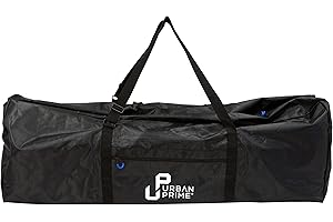 Urban Prime Carry Bag For E-Scooter - Borsa monopattino elettrico da 8.5''-10'', sacca per trasporto monopattino elettrico, impermeabile, pieghevole, nera