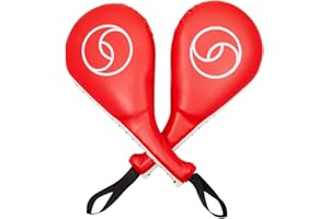 Juvale Lot de 2 pattes d’ours durables Taekwondo, pour entraînement de kickboxing, sports de combat, karaté, noir, 38 x 6 x 19 cm