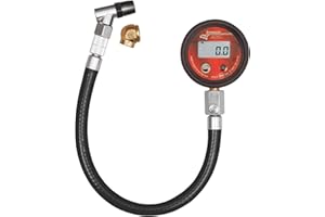 Longacre 53097 0-100 PSI Basic Digital Tire Gauge w/ Active Display