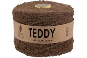 BORGO DE' PAZZI FIRENZE Filato " Teddy" morbido in microfibra di Poliestere â€“ 26 Colori per Borse, Scialli, Maglioni e Accessori Uncinetto o Maglia - 5