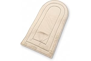 Premium Foam Soft Prayer Mat with Carry Bag – Plain Thick Janamaz for Comfortable Daily Salah (Light Brown)