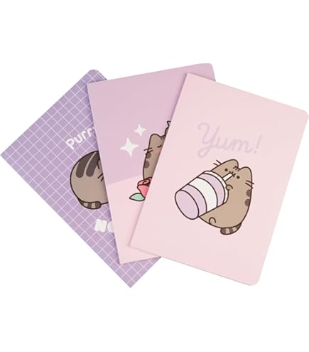 Grindstore Pusheen cadeauset met A5 notebook en briefpapier set (botanisch ontwerp) - Officiële merchandise Grindstore Pusheen cadeauset met A5 notebook en briefpapier set (botanisch ontwerp) - Officiële merchandise