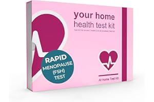 Pack of 2 Menopause Test Kit for Women NHS Approved by Test Your Intolerance - Self Check Menopause Test Gives Result in 3 Minutes with 99% Accuracy Menopause Home Test Kit