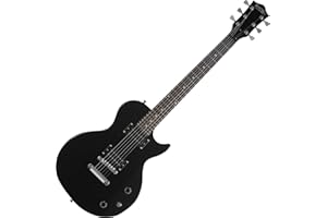 Rocktile LP-100 BL Chitarra Elettrica (Corpo: Tiglio, Tastiera Palissandro, Finitura: Nero High Gloss)