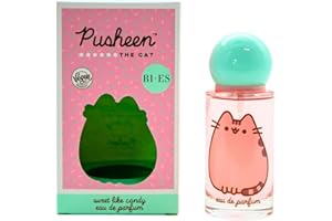 KP PHARMA Pusheen The Cat Eau de Parfum Natural Perfume Spray, Vegan and Dermatologically tested Sweet Candy Fragrance Spray for Kids, 50ml