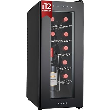 Relaxdays klein, Flaschenregal 12 Flaschen Wein, H x B x T: 28 x 21 x 42 cm, natürlich, Holz, Weinregal Walnuss mit 3 Ebenen
