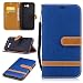 Produktbild Nancen Wallet Case Hülle für Samsung Galaxy J7(2017)/SM-J720,länglich-Taste Magnet,Muster Flip Funktion Kartenfächer Etui,Schütze Dein Telefon