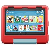 Amazon Kid-Proof Case for Fire HD 8 tablet | Only compatible with 12th-generation tablet (2022 release), Red