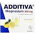 Additiva Magnesium Drink 300mg 20 Effervescent Granule Sachets, 74g