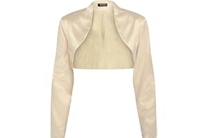 Bolerose Formale Raso a Maniche Lunghe Bolero