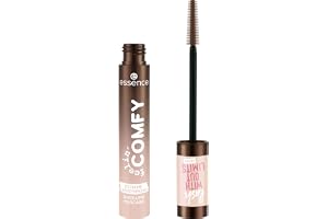 essence lash WITHOUT LIMITS BROWN EXTREME LENGTHENING & VOLUME MASCARA, Nr. 01, förlängning, naturlig, vegansk, utan mikroplastpartiklar, fri från nanopartiklar, utan parfym, 1-pack (13ml)