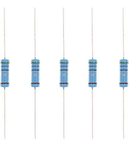 Lot De 50 Résistances Carbone 120K Ohms - 1/4W Tolérance 5% Pour électronique Et Réparations