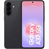 Samsung Galaxy A37 5G Android Akıllı Telefon, 256GB Hafıza, 8GB RAM, Antrasit, 6 Nesil OS G&uuml;ncellemesi, Geniş Ekran, &Uuml;&ccedil;l&uuml; Kam