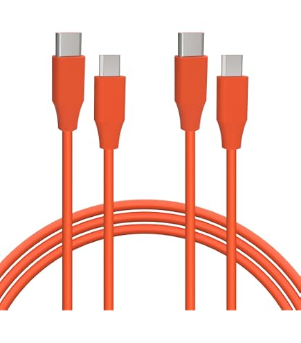 Câble De Charge Rapide Tressé USB-C Pour écouteurs Bose - 30 Cm, Pack De 2 - Tissu Renforcé, Compatible QuietComfort