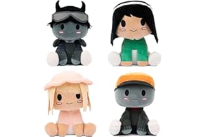 HOFFTI Blox Buddies Plushies,blox Buddies Plushies Roblox,7.8 blox buddies plushies roblox bacon girl，housing decoration For Fans And Friends Christmas Plush Doll Gifts