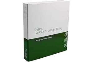 ‎PLASTOREG SMIDT GMBH Themenringbuch mit Register/Trennblättern - Vorsorge - Optimale Struktur für die Ablage der Vorsorgeunterlagen