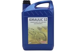 VPM GROUP Olio idraulico 32 per comandi oleodinamici e trasmissioni idrostatiche - 5 Litri - IDRAULIC 32